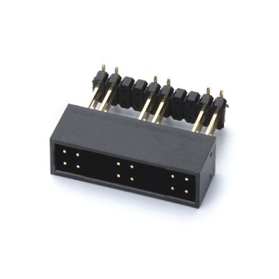 10 pin - 64 pin 2,0 mm box header connector H4.8 rechte dubbele rij elektrische connector