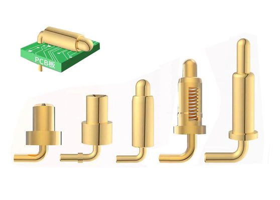 Op maat gemaakte buigtype voor 2,54 mm Pogo Pin connectoren