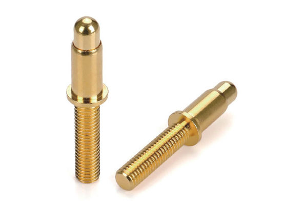 Draadtype Pogo Pin Connector Messing Dia8.0 Veerbeladen Pogo Pin