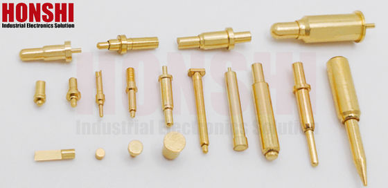 Draadtype Pogo Pin Connector Messing Dia8.0 Veerbeladen Pogo Pin