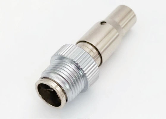 Vrouwelijke cirkelvormige M12 X-code-aansluiting 8 pin lange schildstop voor Cat6a