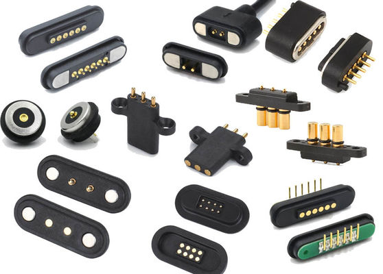 Gepersonaliseerde Spring Force 8 Pin Magnet Charging Base Contact En Probe Magnet Base