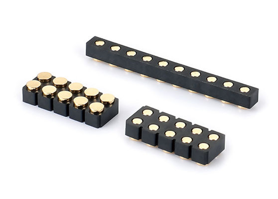 6 Pin Pogo Pin Connector met veercontact Gemakkelijk onderhoud en vervanging
