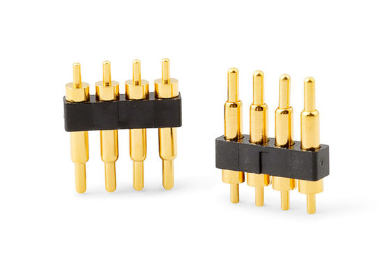 2.54mm Pitch Pogo Pin Connectors Spring Loaded H7.75mm Voor PCB-interconnectie