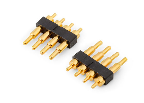 2.54mm Pitch Pogo Pin Connectors Spring Loaded H7.75mm Voor PCB-interconnectie