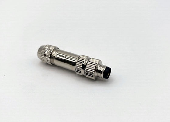 M8 IP67 Circulaire aansluiting Mannelijke schildplug 3 4 5 6 8 Pin assemblage type aansluiting