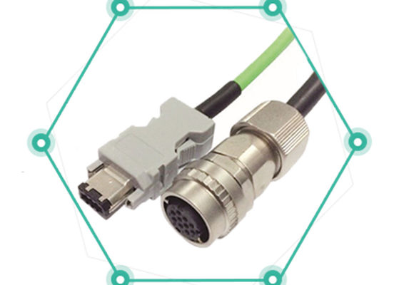 Een aanraking vergrendeling vrouwelijke cirkelvormige draad connector IP67 2P 10P rechte soldeerdraad stekker