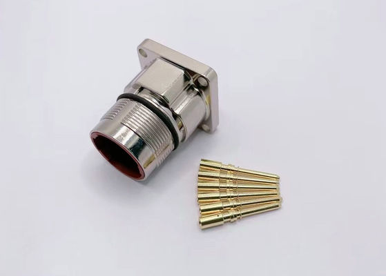 M23 Power Circular Wire Connector 6 Pin Servo Encoder Vrouwelijk Mannelijk Crimp Wire Plug