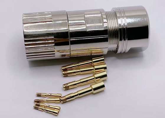 M23 Power Circular Wire Connector 6 Pin Servo Encoder Vrouwelijk Mannelijk Crimp Wire Plug