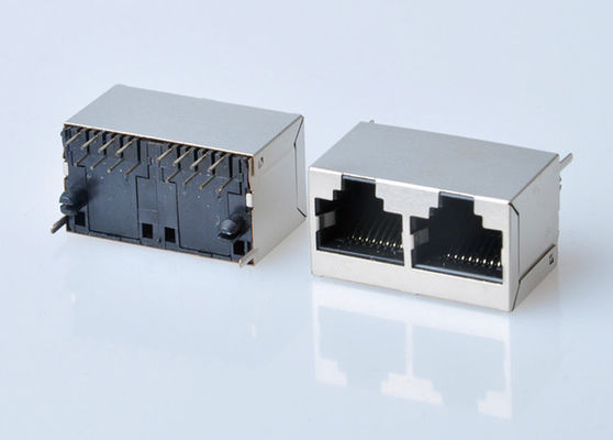 8p8c RJ45 Jack Connector PCB Mount Voor Netwerk Socket Internet Modulaire Koperlegering