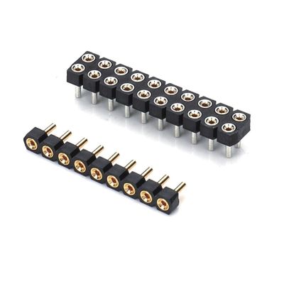 2.0 mm Mannelijke ronde pin koppel Dual Row PCB connector Bewerkte pin koppel