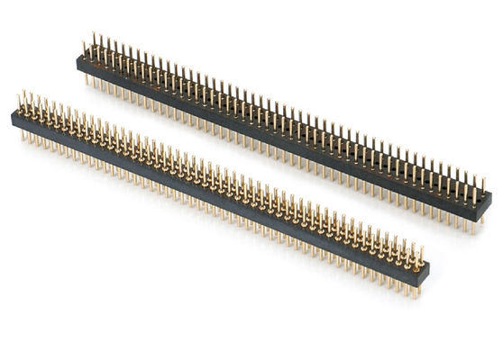 1.27mm 2,0mm 2,54mm Ronde pin kop PCB connector Bewerkte pin kop SMT type