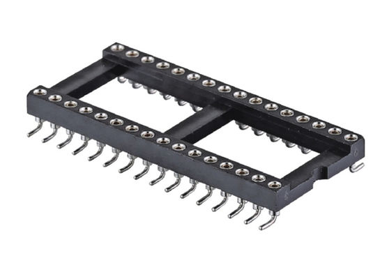 2.54mm IC Socket Ronde Vrouwelijke kop aansluiting SMT Type 6Pin 10Pin 28Pin tot 64Pin
