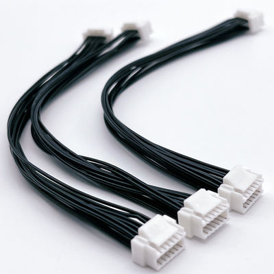 OEM ODM Draadgordel Assembly 1.5mm Pitch 12 Pin Mannelijke Vrouwelijke Plug Connector