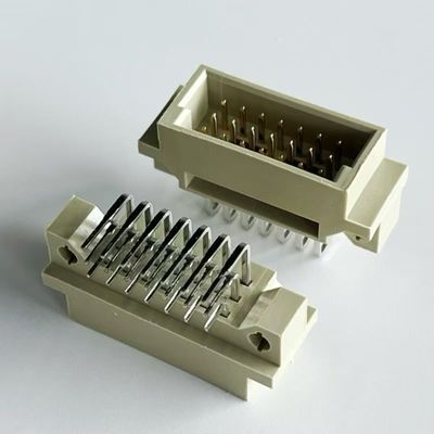 2.54mm Din 41612 Connector 21 Positie Rechte hoek Mannelijke 3x7Pin Eurocard Connector