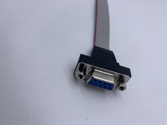 D-sub DB9 tot FC-10p 2.54mm Flat Ribbon Cable Mannelijk tot 10 Vrouwelijk tot 26 pin IDC Connector Wire