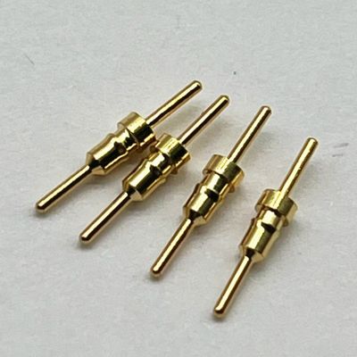 CNC-bewerkte contactspeld Messing Fitting Messing Plug Pin Electrical Round Pin 10.0mm