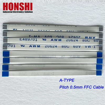 FFC platte kabel aangepast AWM 20624 80C 60V VW-1 4 6 8 12 15 22 32 40 68 PIN-kabel FFC FPC