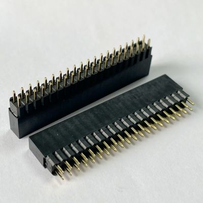 2.54mm Pitch Dual Row H8.5mm Board To Board Connector Vrouwelijke Pin Header Connector