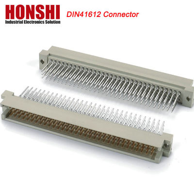 5.08mm DIN 41612 Connector 2 rijen 15P Vrouwelijke Power Type PCB Verticale Vrouwelijke 7+8 P 15Pin