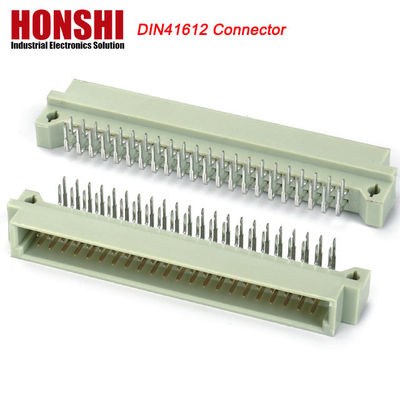 PCB rechthoekige man 48P 3 rijen DIN41612 connector, 90 graden R/A PCB man 3*16P 48Pin
