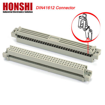2.54mm Euro DIN 41612 Connector Vrouwelijk IDC Type 3rijen 64P 96P Connectors voor PCB-platen