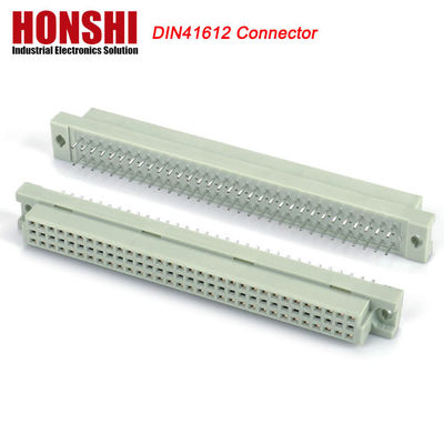 2.54mm Euro DIN 41612 Connector Vrouwelijk IDC Type 3rijen 64P 96P Connectors voor PCB-platen