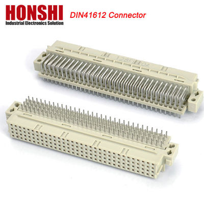 DIN 41612 Vier rijen Inline 128 Pin DIN41612 Connector Messing PCB Huidige toepassing