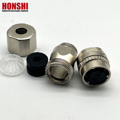 DDK CM10 Series 2Pin Circular Connectors Vrouwelijke Solder Type One Touch Locking Kleine grootte