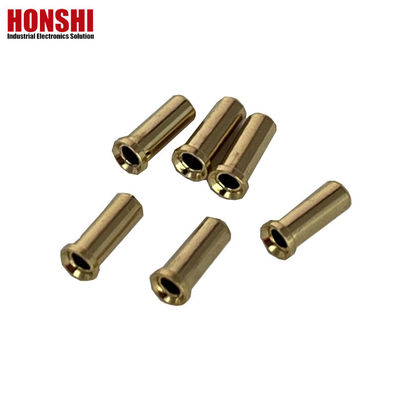 Op maat gemaakte Messing Terminal Pin voor Plug CNC Draaiing Lathe Pogo Pins Connector