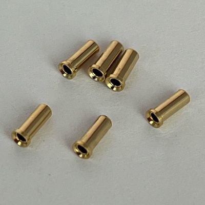 2.32mm Circulaire connector Crimp contacten Vrouwelijke Messing Pin Goud beklede connector pin