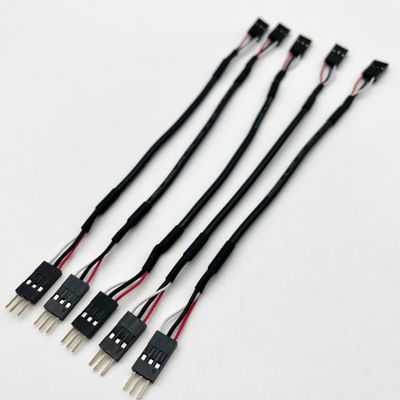 Custom 2,54mm Dupont Lijn Man Vrouwelijke Jumper Draad Harness Dupont Kabel 15cm Zwart