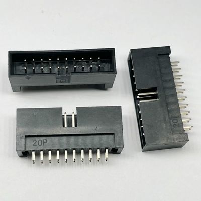 2.54mm Box Header Connector 6 8 10 20 30 40 64 Pin Straight Dip Type DC3