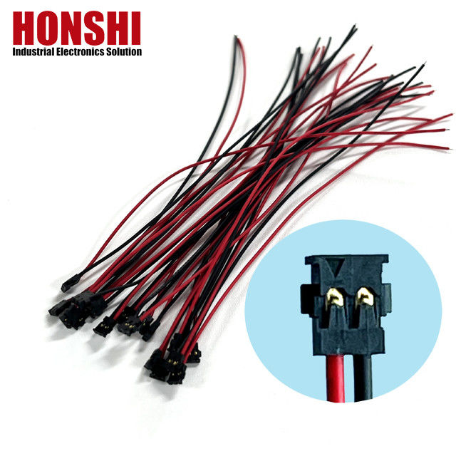 Automobilische 1,2 mm pitch wire harness kabel assemblage met 2P terminal en elektrische draad