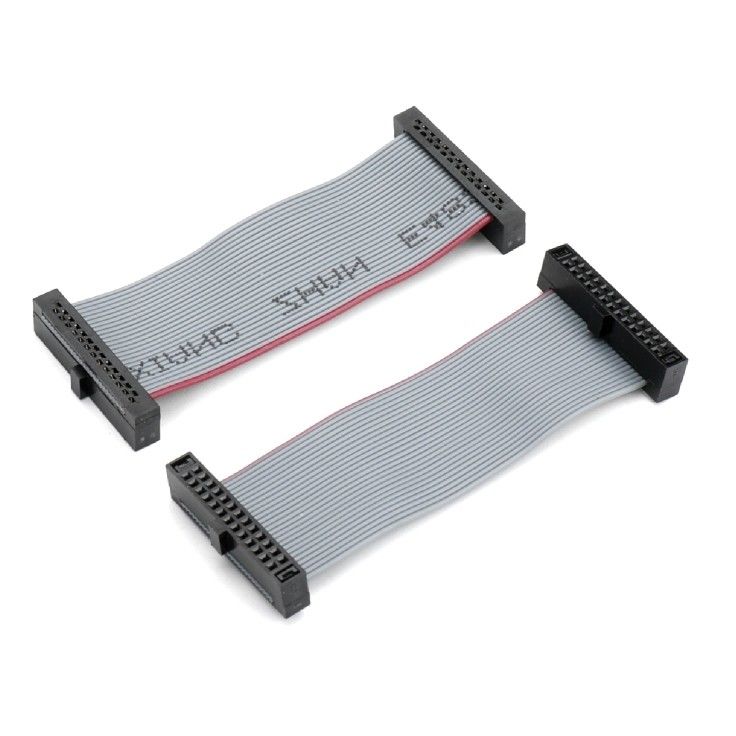 1.27mm Pitch Ribbon Flat Cable Assembly Ribbon IDC Connector Cable 20 Pin Draad Harness