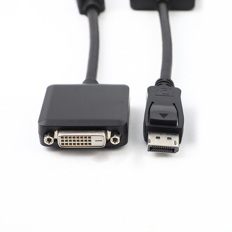 DP Mannelijke naar DVI Vrouwelijke Adapterkabel 200mm Goud Palted Voor PC TV Elektronische verbinding