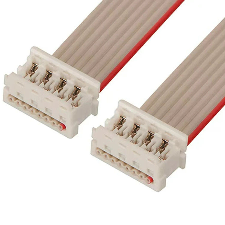 6 tot 24 pin lintkabel 2,54 mm UL2651 Wit IDC lintkabel connectoren