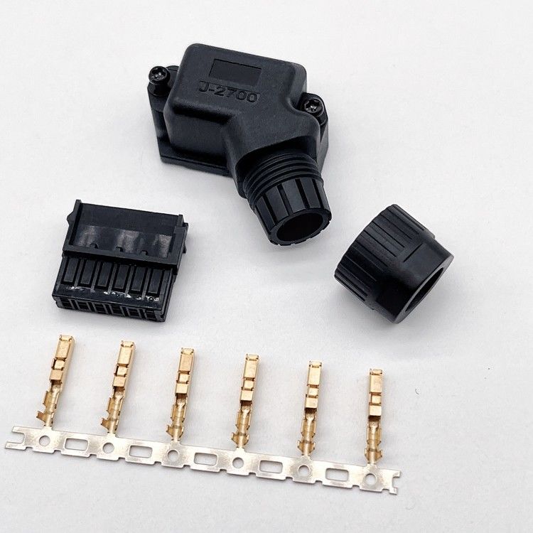 Goud bekleed servomotor stroom aansluiting 4 pin 5 pin Fosfor bronzen contactmateriaal