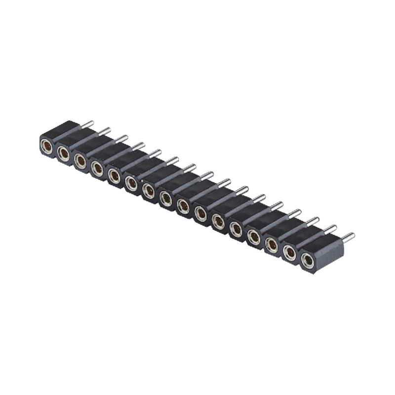Bewerkte vrouwelijke kop 2.54mm H7.0mm Lengte 10.0mm Rechte 1-40Pin PCB connector