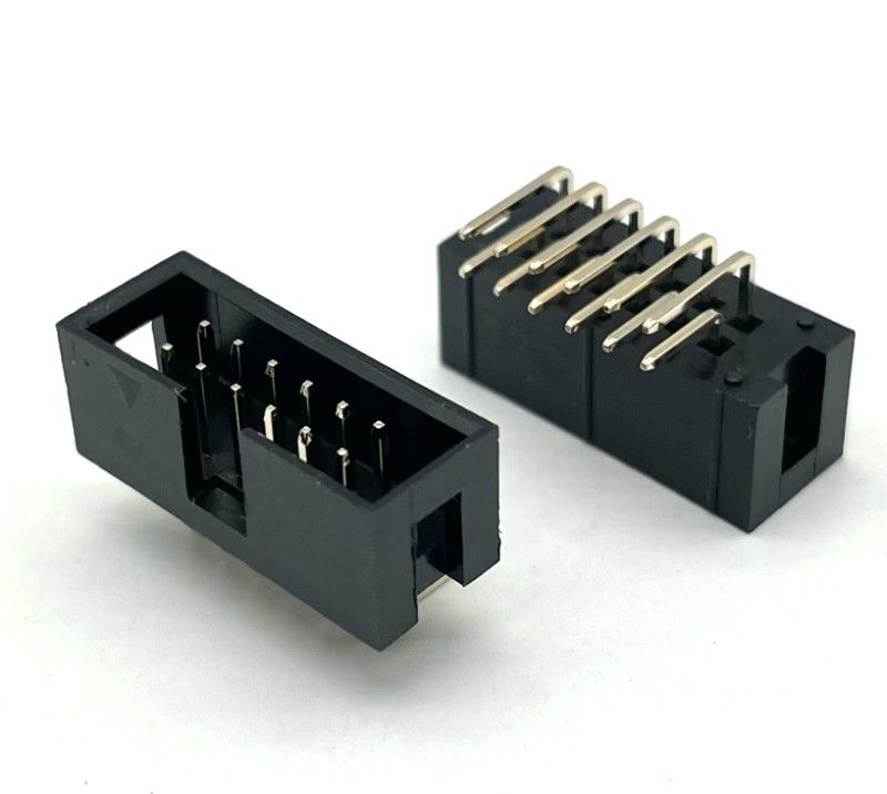 Rechthoekige doos kop Connector DIP PCB DC3 12 Pins Koppen 2.54mm Pitch
