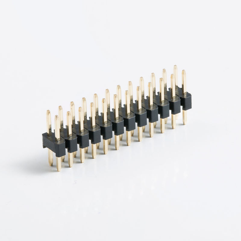 Dual Row Board To Board Connector 2.54mm Pitch 2 pin 20 pin 80 pin Rechthoekig PCB