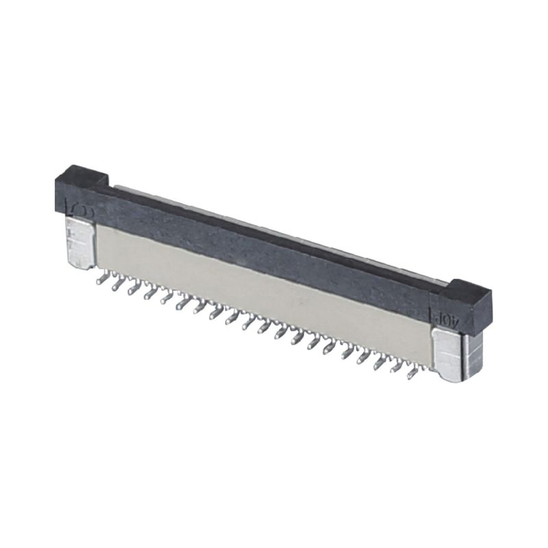 4 - 60 pin FPC-kabelconnector 0,5 / 1,0 mm Pitch SMT ZIF DIP Type Top Bottom PA9T Plastic