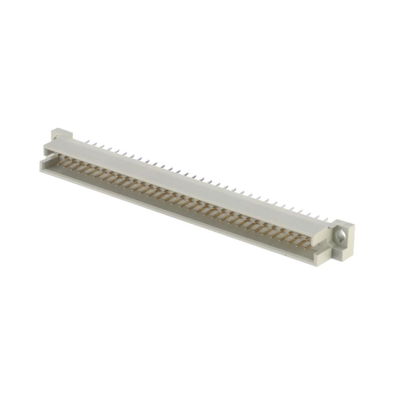 2x32P 2.54mm Din 41612 connector 2 rij 64 pin man straight through hole dip