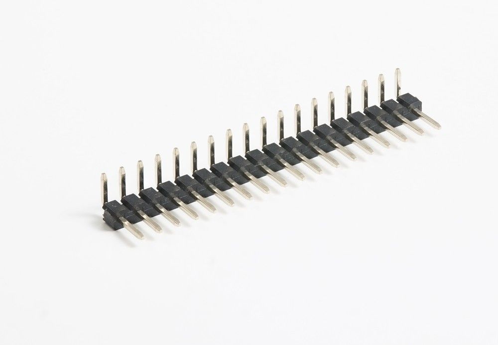 Rechte hoek 90 graden Board To Board Connector SMD PCB 2.54mm Pin Header Connector
