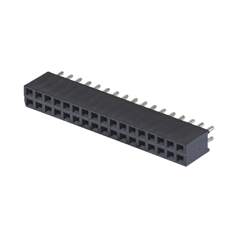 2.0mm H4.3mm DIP kop Vrouwelijke rechte dip 2x2 2x40pin Vrouwelijke kop aansluiting