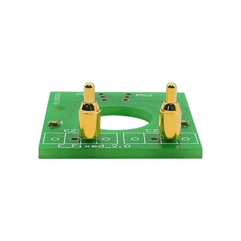 Hoog vermogen 9A batterij Messing POGO Pin Connector Door Hole PCB Spring geladen Pins