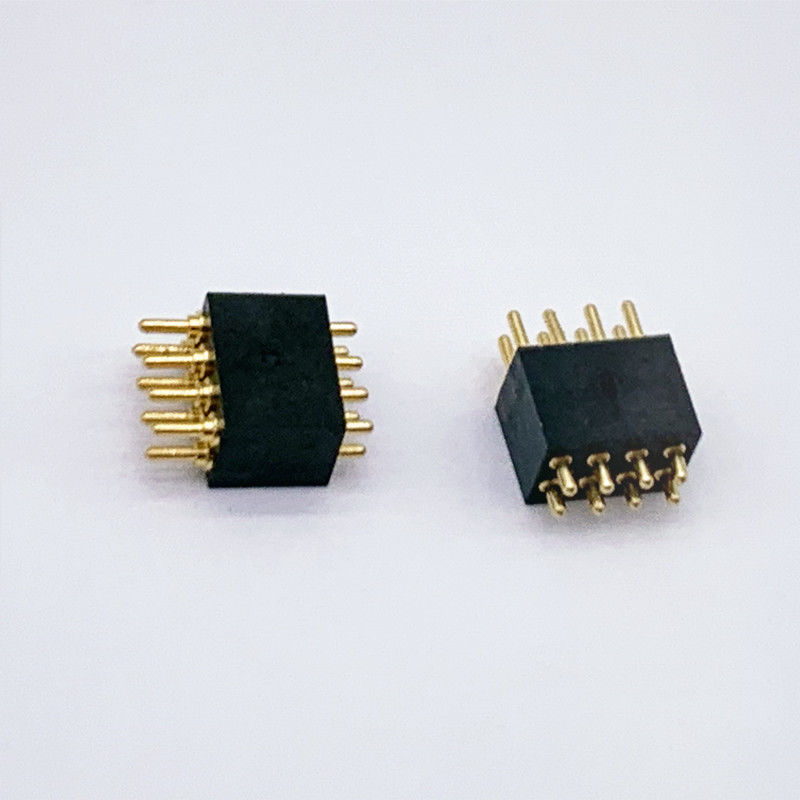Custom 1.27mm Pitch 8Pin Spring Loaded POGO Pin Connector voor en duurzame verbindingen