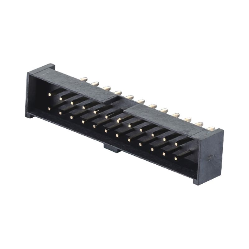 10 pin - 64 pin 2,0 mm box header connector H4.8 rechte dubbele rij elektrische connector