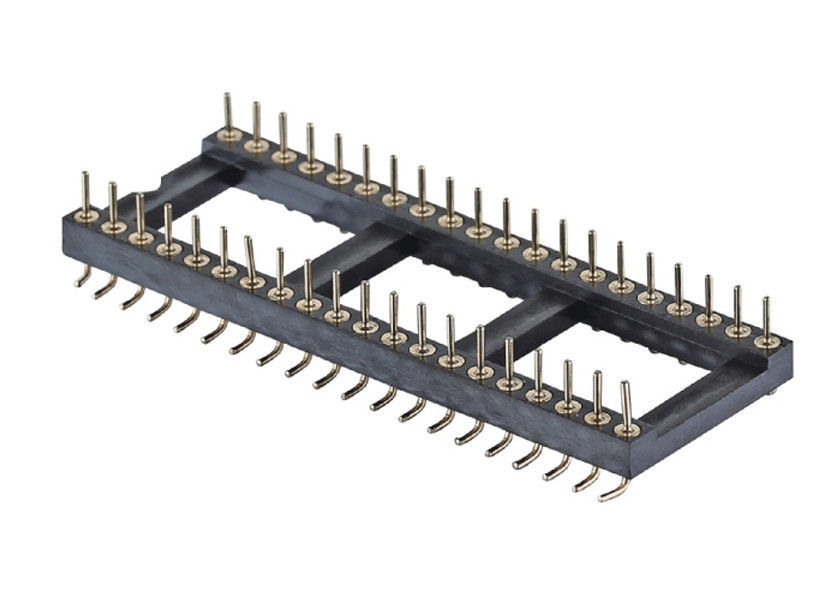 Bewerkte ronde pin kop SMT type PCB H3.0mm 6 pin - 64 pin IC socket