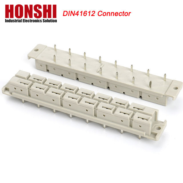 5.08mm DIN 41612 Connector 2 rijen 15P Vrouwelijke Power Type PCB Verticale Vrouwelijke 7+8 P 15Pin